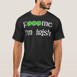 Camiseta Sou o Dia de São Patrício Irlandês Verde Quatro