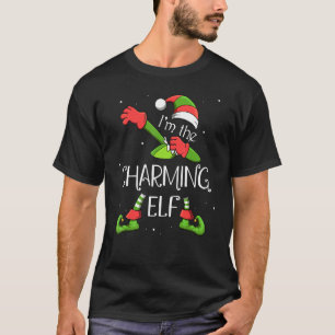 Camiseta Sou o Elfo Encantador Dabbing Papai Noel Xmas