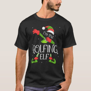 Camiseta Sou o Elfo Golfe Dabbing Papai Noel Xmas para F