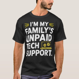 Camiseta Sou o Engenheiro engraçado de suporte técnico não