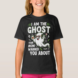 Camiseta Sou O Fantasma Que Sua Mãe Te Avisou.