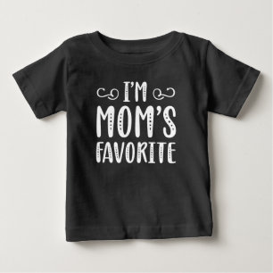 Camiseta Sou o favorito da mãe