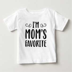 Camiseta Sou o favorito da mãe