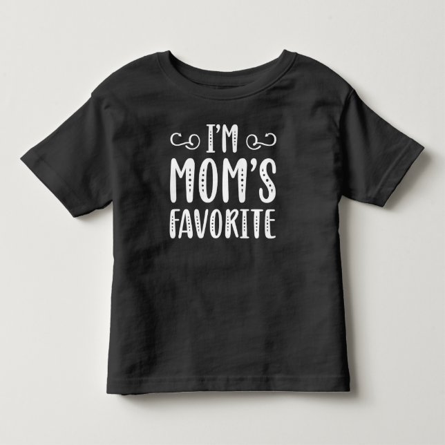 Camiseta Sou o favorito da mãe (Frente)