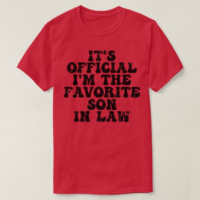 Camiseta Sou o filho favorito da lei (Frente do Design)