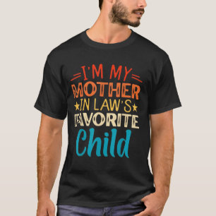 Camiseta Sou o Filho Favorito da Minha Sogra Engraçado