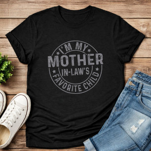 Camiseta Sou o Filho Favorito da Minha Sogra Família Divert
