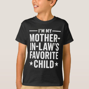 Camiseta Sou o Filho Favorito da Minha Sogra Família Divert