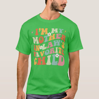 Camiseta Sou o filho favorito da minha sogra filha em La