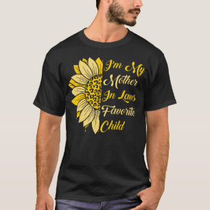 Camiseta SOU O FILHO FAVORITO DA MINHA Sogra Funny Parent