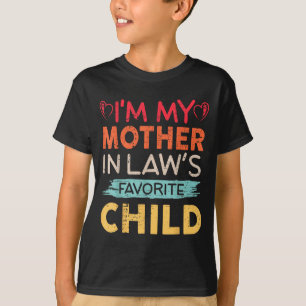 Camiseta Sou o Filho Favorito da Minha Sogra, Pai/Mãe Engra