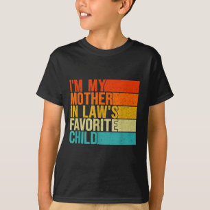 Camiseta Sou o Filho Favorito da Minha Sogra Piada de Pai