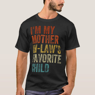 Camiseta Sou o Filho Favorito da Minha Sogra Piada Família 