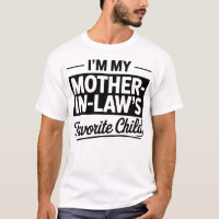 Sou o Filho Favorito da Minha Sogra Piada Família