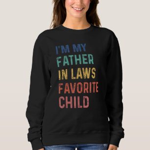 Camiseta Sou o Filho Favorito do Meu Sogro Engraçado Pai