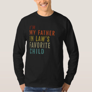 Camiseta Sou o filho favorito do meu sogro homens mulheres