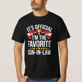 Camiseta Sou O Filho Favorito Na Lei