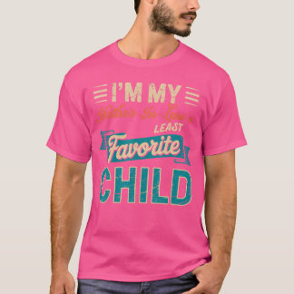 Camiseta Sou o Filho Menos Favorito da Minha Sogra Piada Di