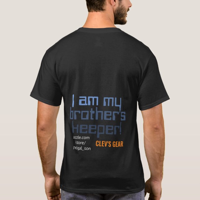 Camiseta Sou o guardião do meu irmão (Verso)