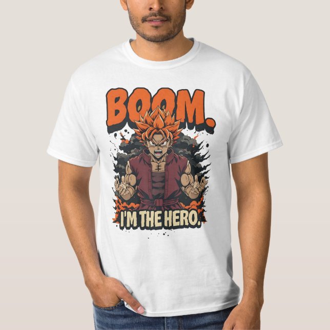 Camiseta Sou o Herói (Frente)