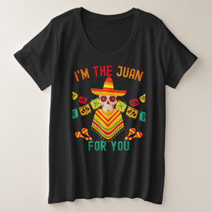 Camiseta Sou o Juan para você. Cinco de maio