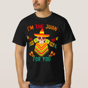 Camiseta Sou o Juan para você. Cinco de maio
