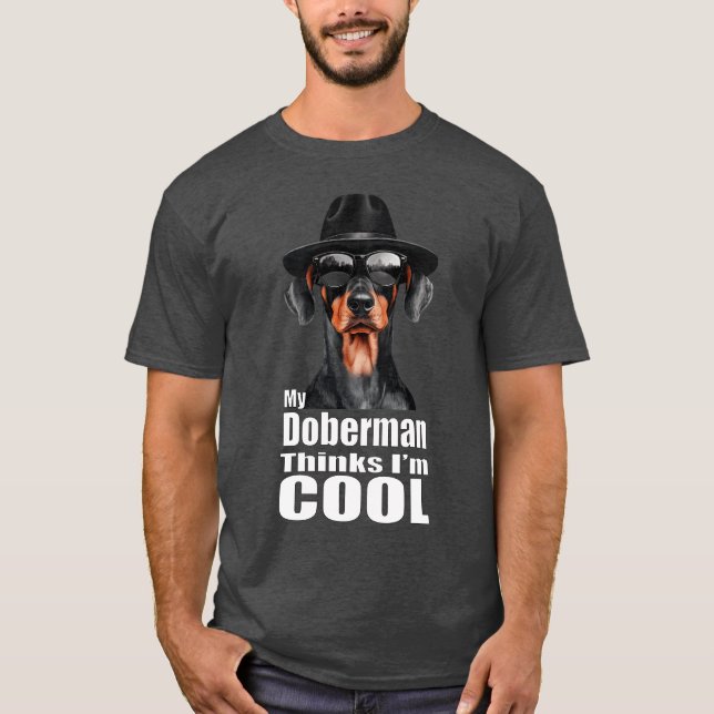Camiseta Sou o Legal Doberman (Frente)