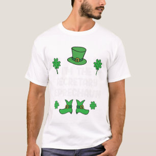 Camiseta Sou O Leprechaun Secretário Dia De São Patrício En