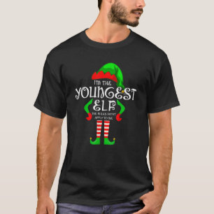 Camiseta Sou o mais jovem Elf As regras não se aplicam a mi