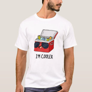 Camiseta Sou o mais legal, a caixa de gelo gelado.