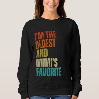 Camiseta Sou o mais velho e o homem, mulher, criança favori