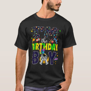 Camiseta Sou o Matchi da Família Espacial Exterior do Anive