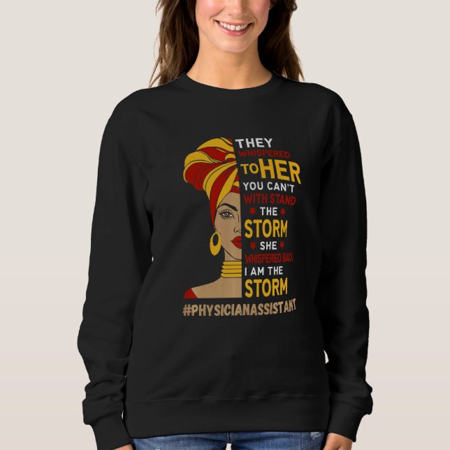 Camiseta Sou O Médico De Tempestade Assistente Da América A (Frente)