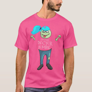 Camiseta Sou O Médico Pediatra Zombie Halloween
