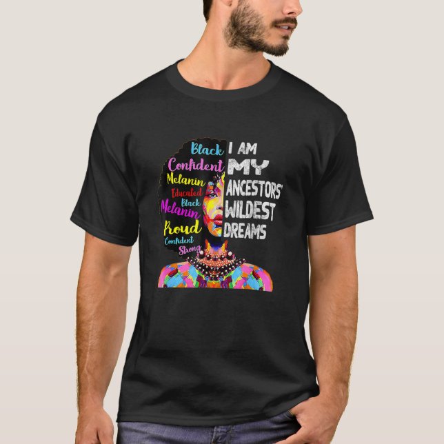 Camiseta Sou O Meu Ancestral, O Diretor De Sonhos Mais Selv (Frente)