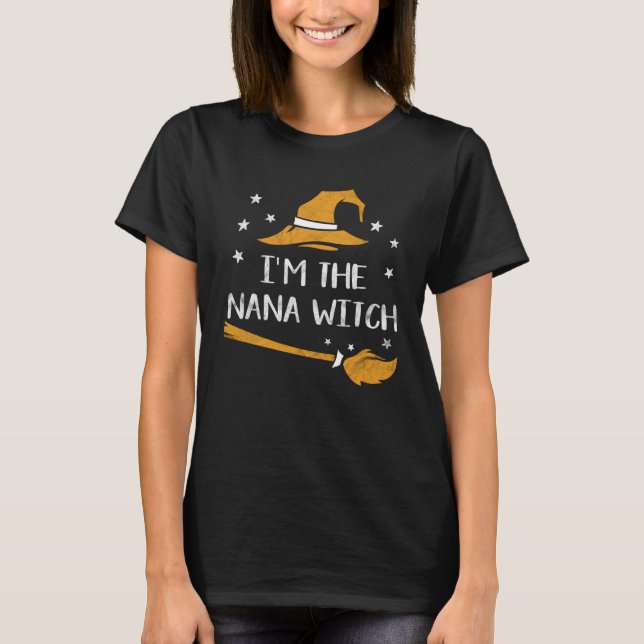Camiseta Sou o Nana Witch Matching Group Costu (Frente)