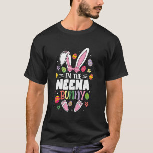 Camiseta Sou o Neena Bunny Correspondência Família Festa de