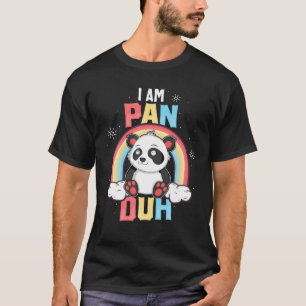 Camiseta Sou o Orgulho LGBTQIA do Pan Panda Duh