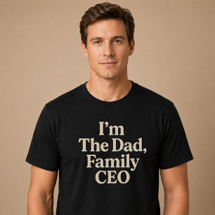 Camiseta Sou o Pai, CEO da Família