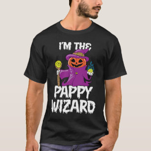 Camiseta Sou o Pappy Wizard de Correspondência Familiar no