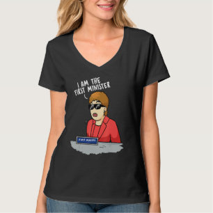 Camiseta Sou O Primeiro Ministro Nicola Sturgeon