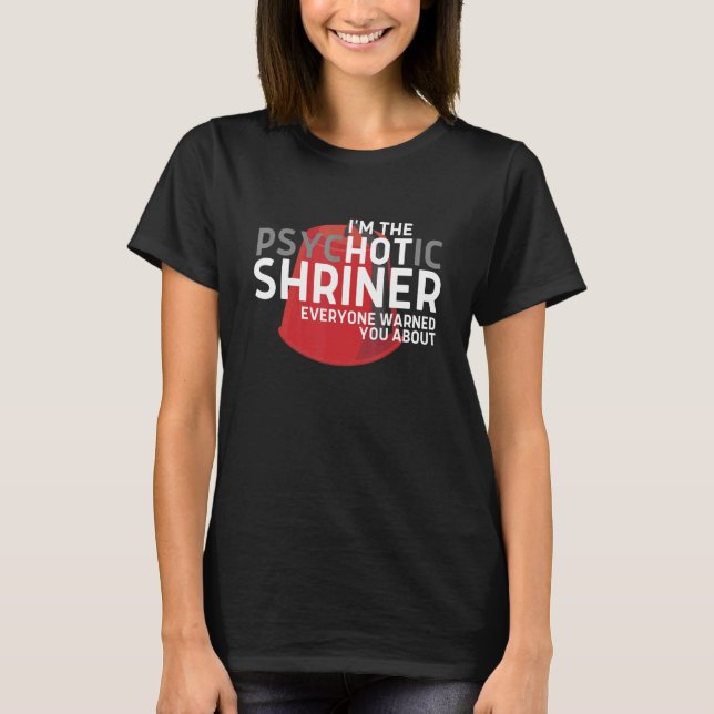 Camiseta Sou O Psicótico Que Todos Te Avisaram. (Frente)