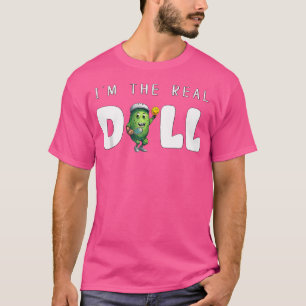 Camiseta SOU O Real Dill Pickleball Divertido Paddlebal Div