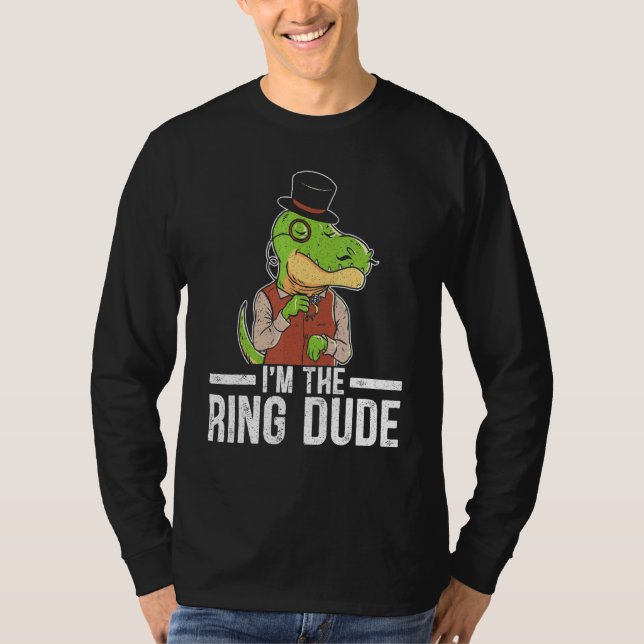Camiseta Sou o Ring Page Boy Cotillion T Rex (Frente)