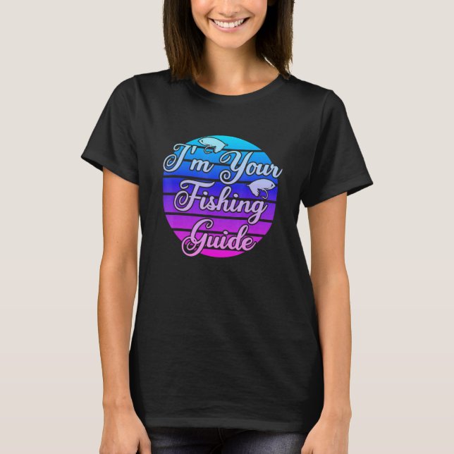 Camiseta Sou o Seu Guia de Pesca 1 (Frente)