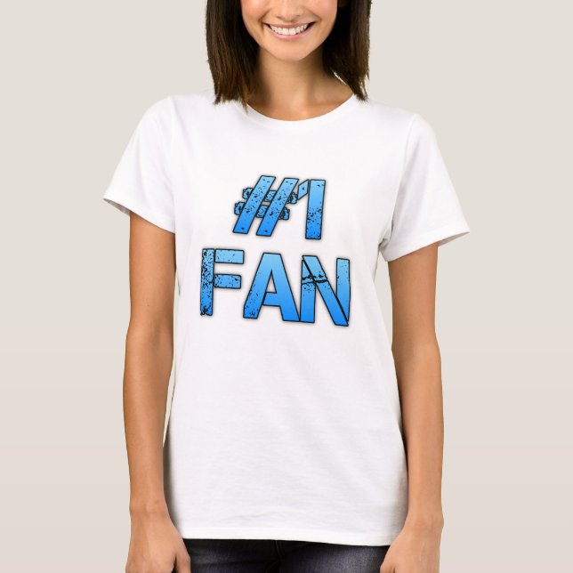 Camiseta Sou o seu primeiro fã, (Frente)