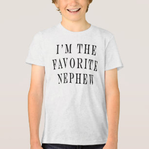 Camiseta Sou o sobrinho favorito, sobrinho engraçado, sou o