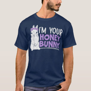 Camiseta Sou o teu coelho do mel, o lover Fluffy Pet Anima