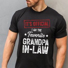 Camiseta Sou o vovô-em-lei favorito