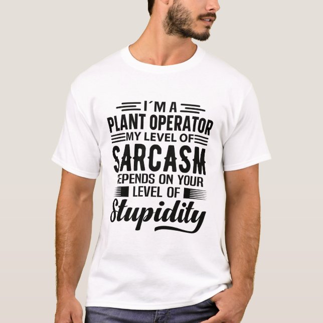 Camiseta Sou operador de fábrica (Frente)